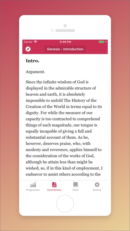 John Calvin Commentary screenshot-3