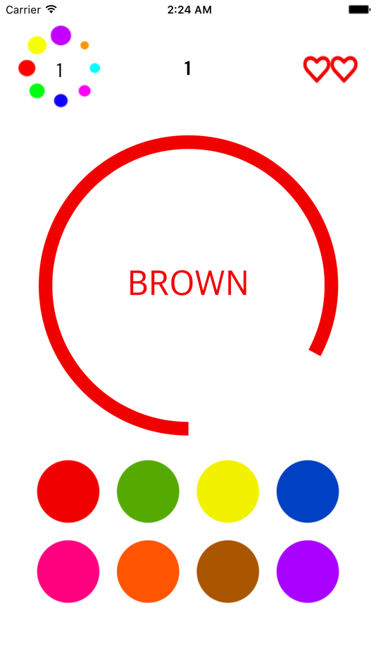 #4. True Color Game (iOS) By: Mehmet Kocabas