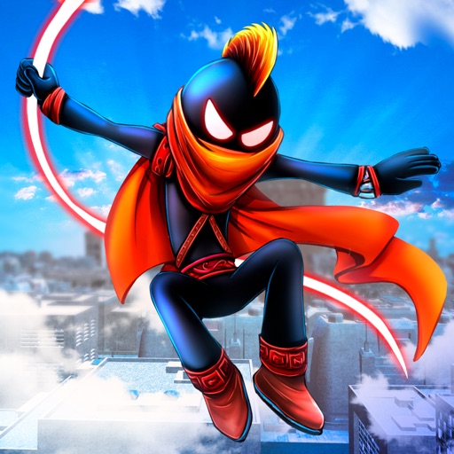 Rope Stickman: Swinging Hero iOS App