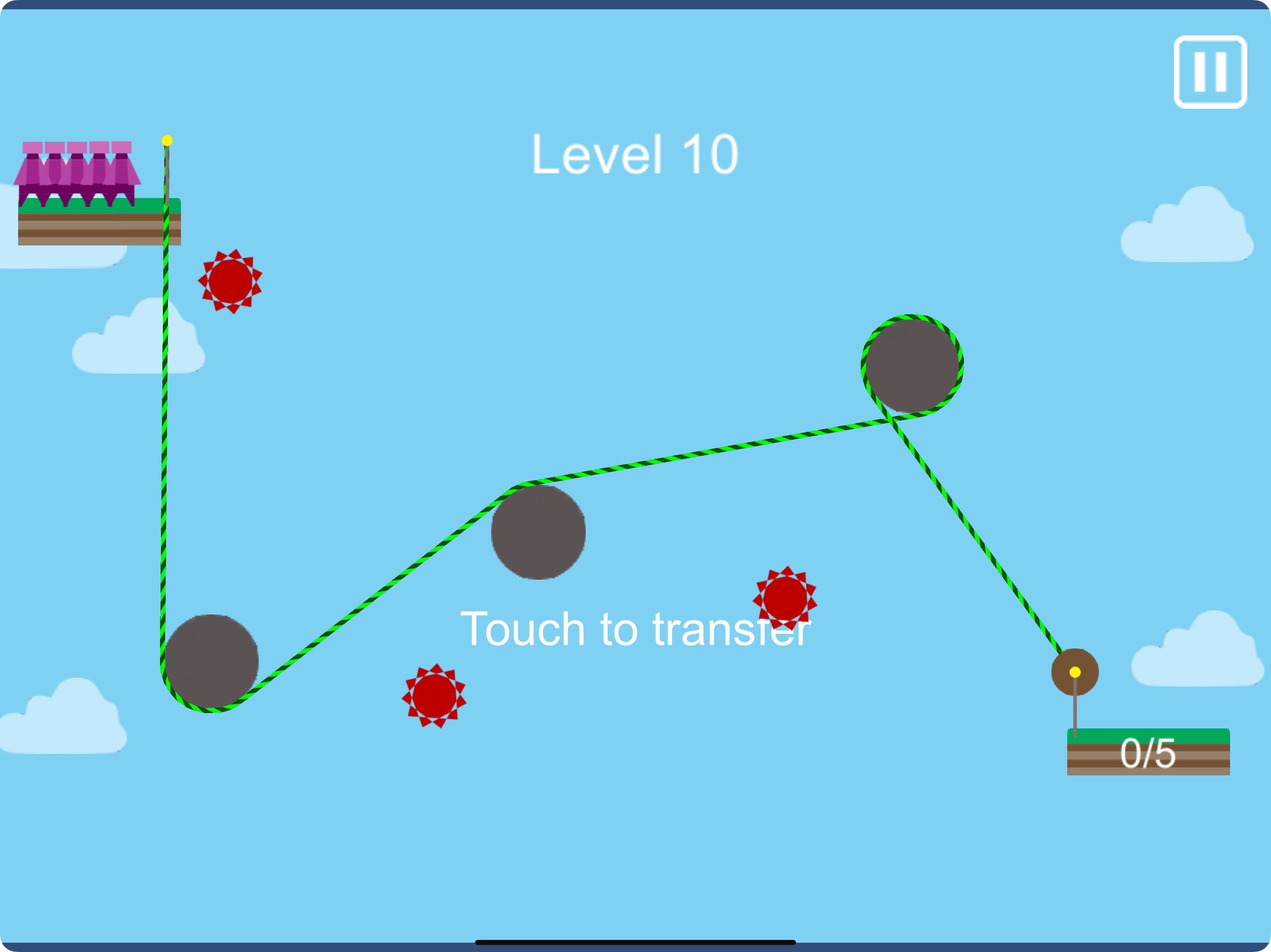 Rope Puzzle - Zipline Rescue
