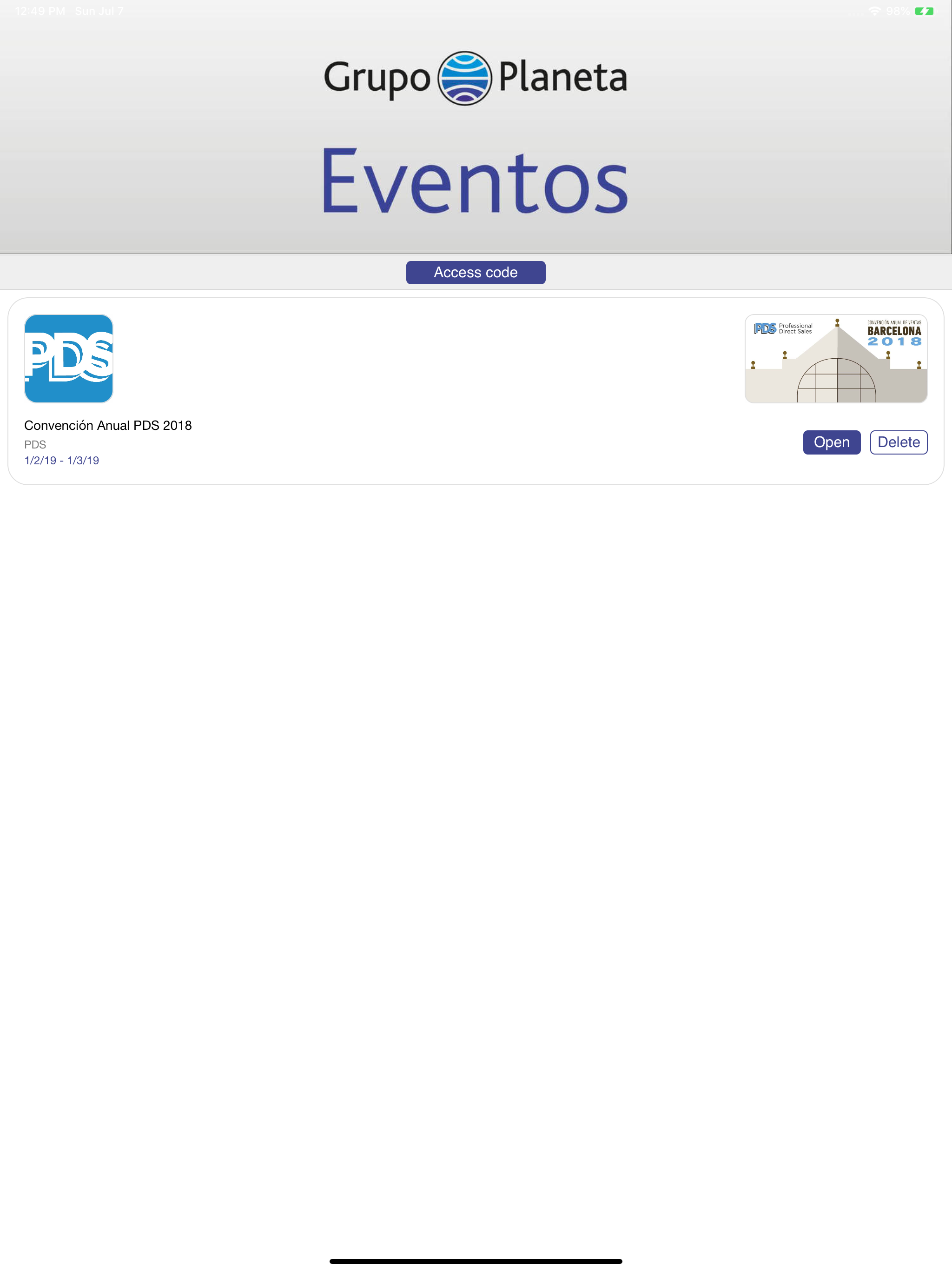 Grupo Planeta - Eventos screenshot 6