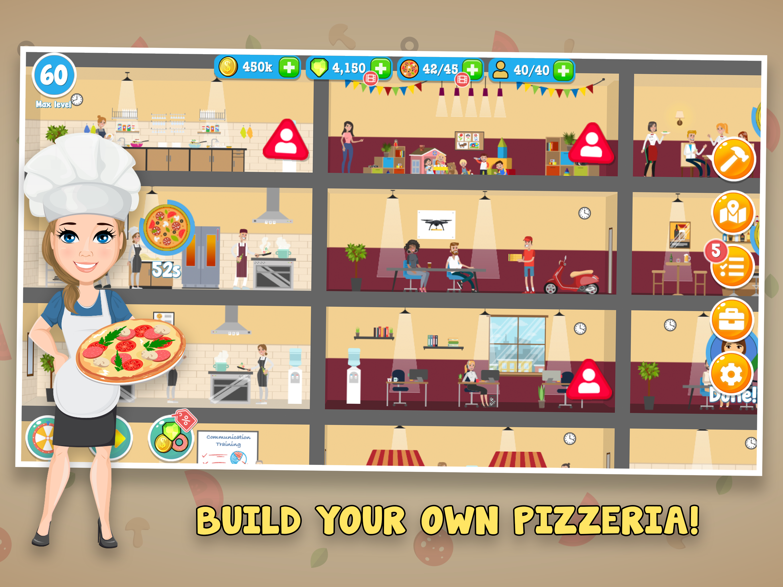 Pizza Inc: Tycoon delivery sim screenshot 5