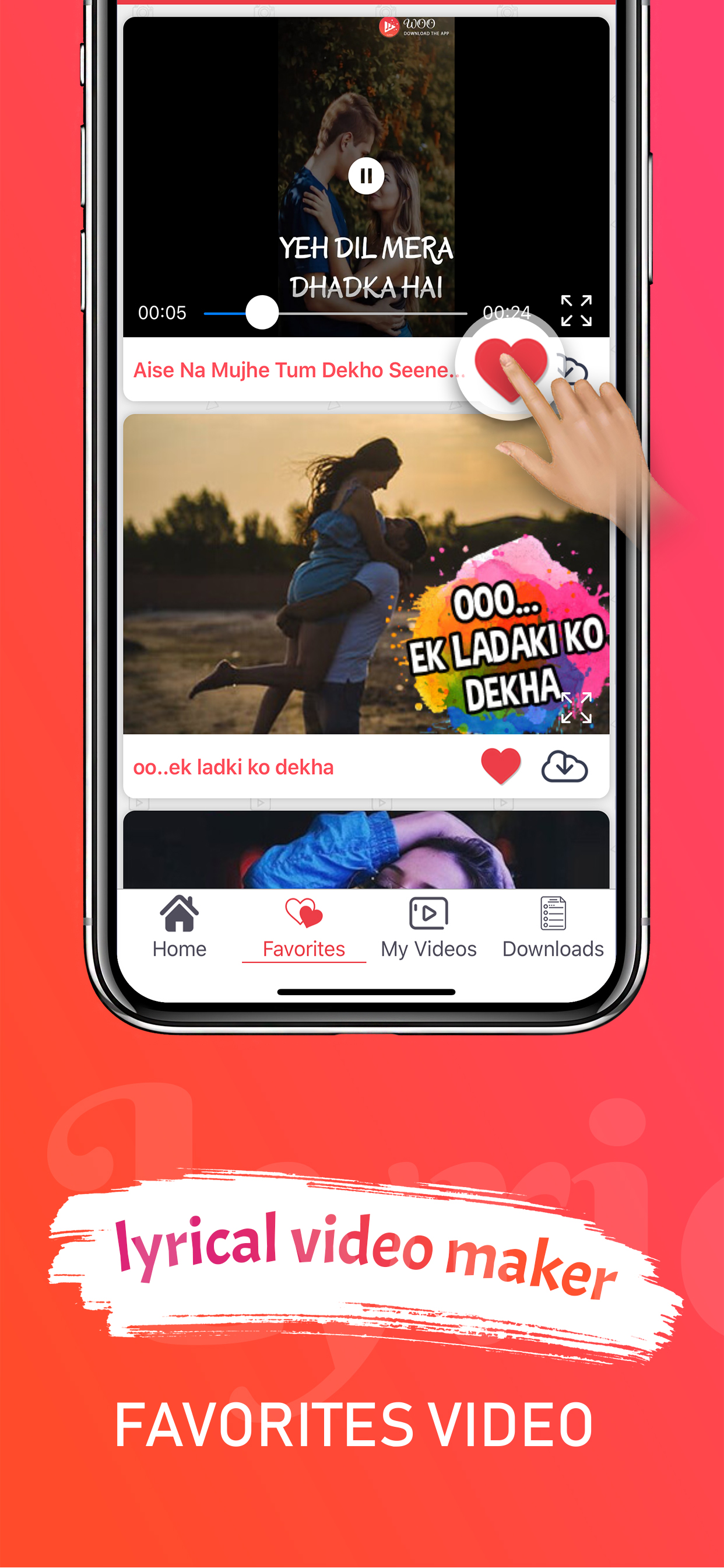 Photo Lyrical Video Maker.ly screenshot 3