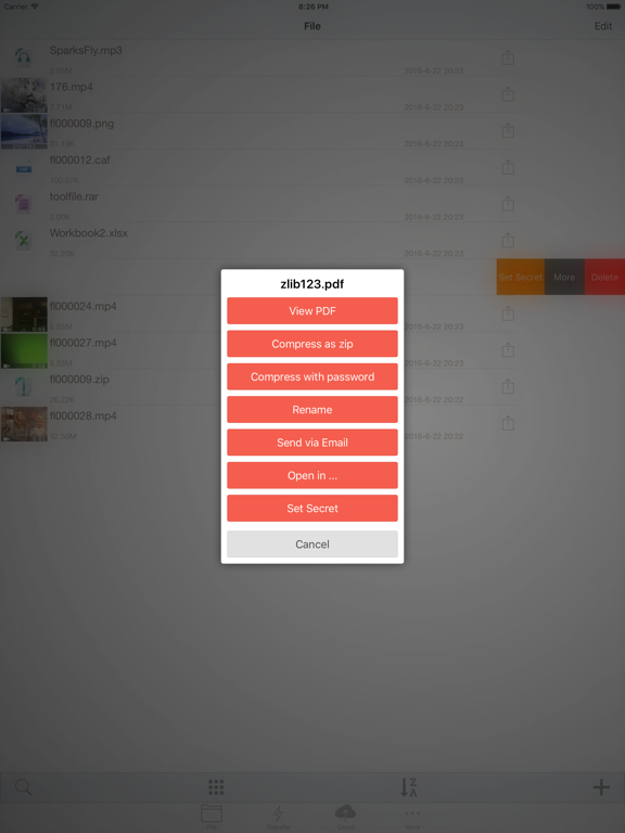 Screenshot #6 pour unzip tool(zip/rar/un7z)