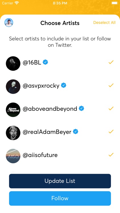 Entourage - Follow Artists screenshot-4