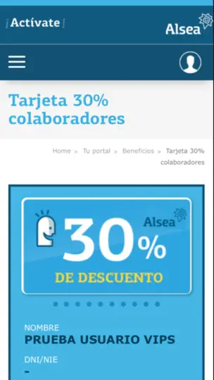 Captura de pantalla de ¡Actívate! en iPhone 3