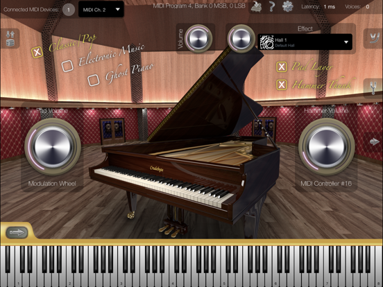 Colossus Piano iPad app afbeelding 1