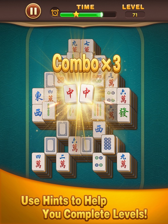 Mahjong Link - Connect Merge iPad screenshot 2 - Games app