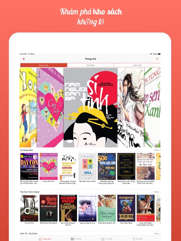 Screenshot #4 pour Ebook Reader - Sách Hay Online