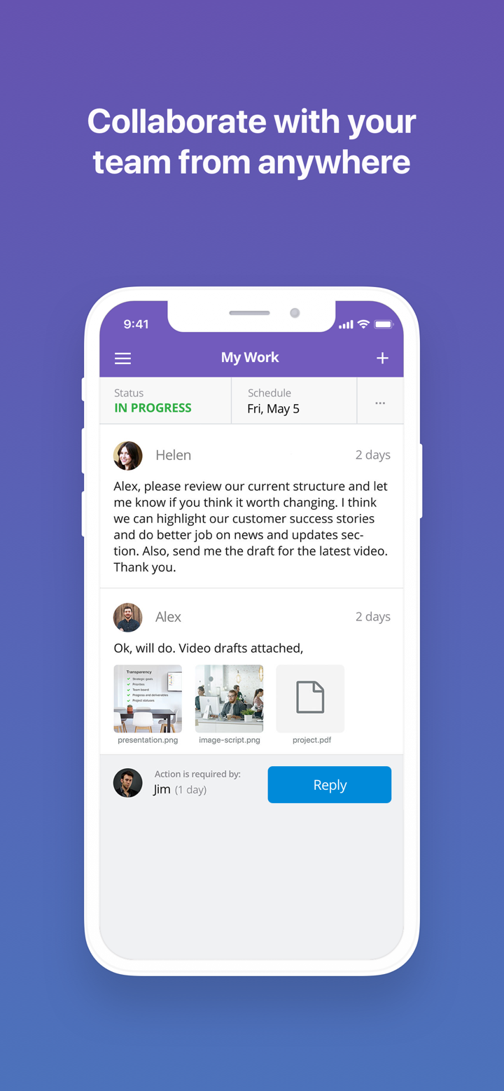 GoodDay Work screenshot 3