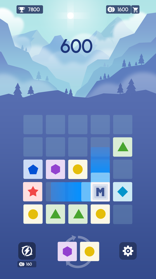 #4. Merge Block - 2048 Star Puzzle (iOS) 来自: Drk Monist
