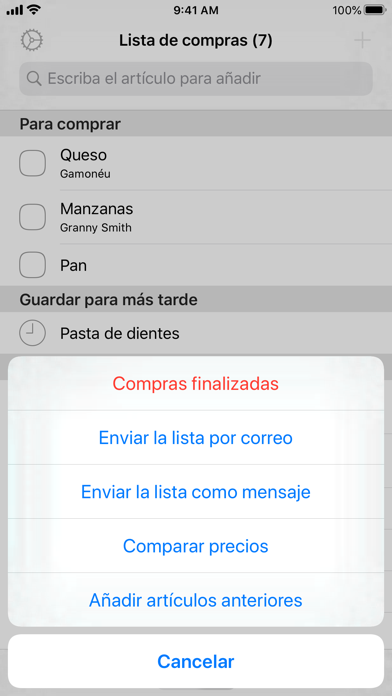 Easy Shopping List screenshot 5