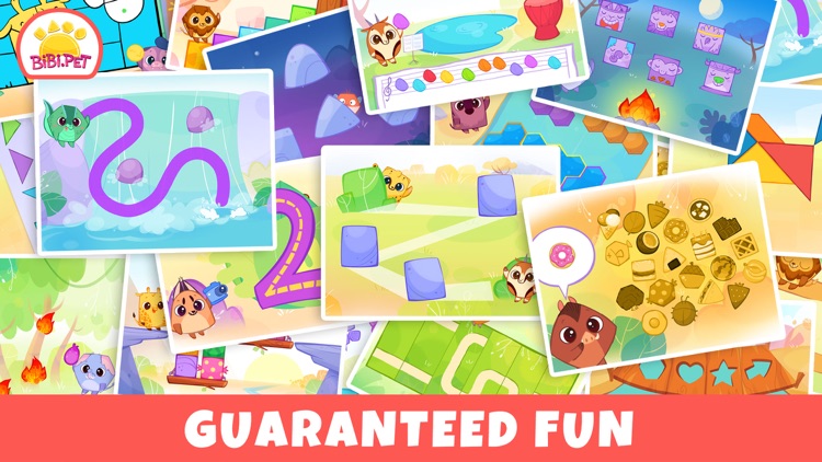 Savanna Animals games for kids screenshot-5