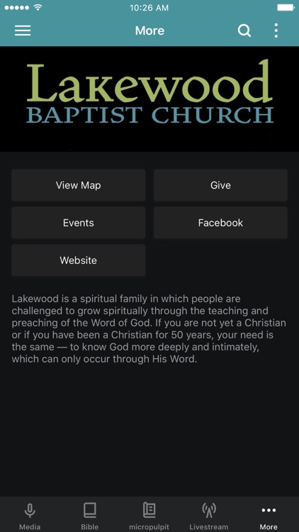 Growing through God's Word