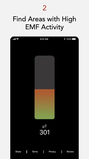 EMF Radiation Detector Reader screenshot 2