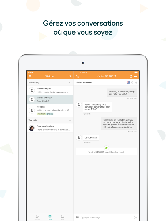 Screenshot #5 pour Zendesk Chat