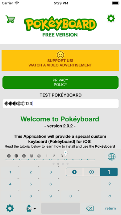 Pokéyboard screenshot 3
