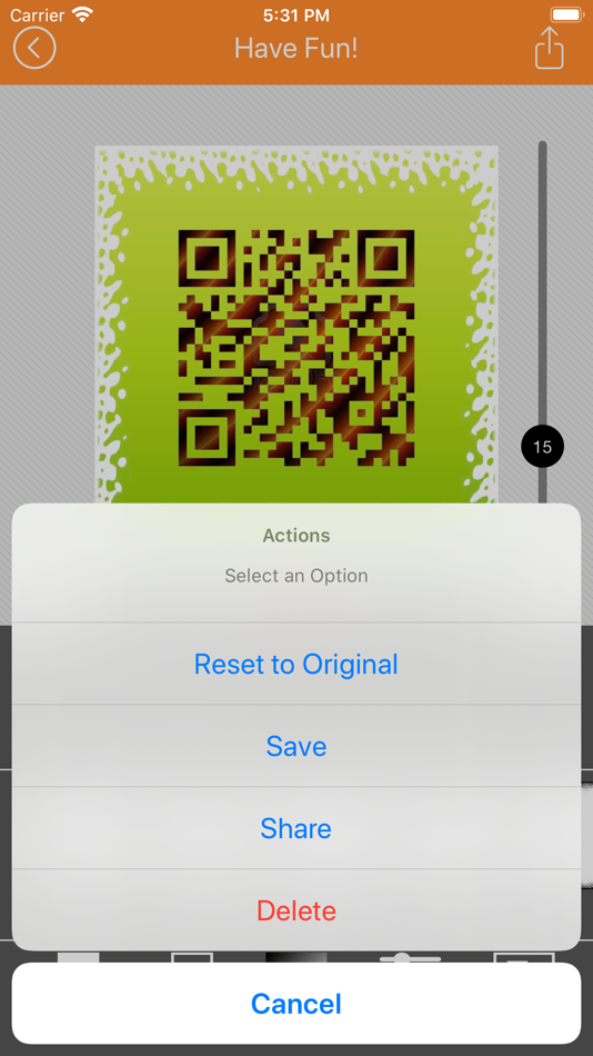 #7. QR Code Reader & Artwork (iOS) 由: Catalyst Mobile Ltd