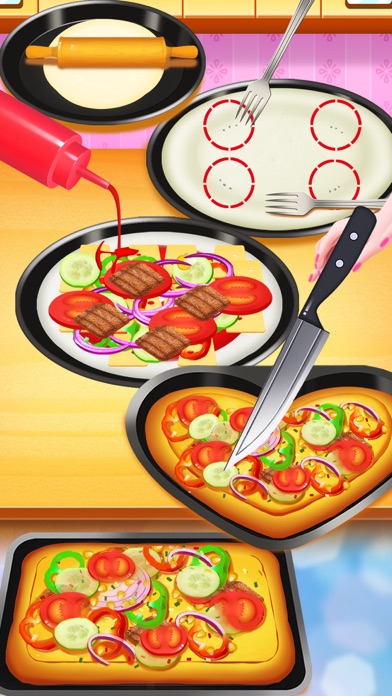 Cooking Foods In The Kitchen Screenshot