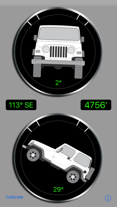 Tiltometer - Off Road Gyro Clinometer Screenshot 1