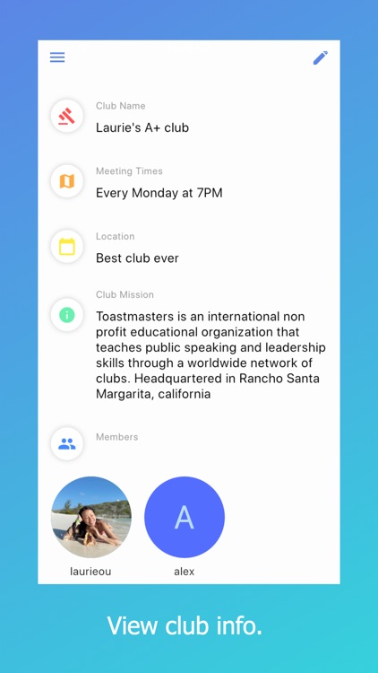 Toastmasters Meetings screenshot-4