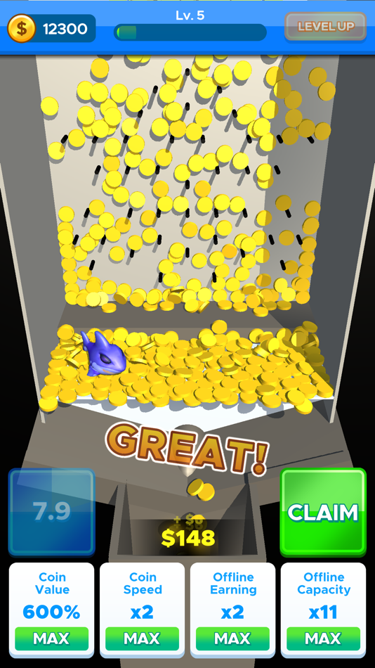 #1. Penny Pusher (iOS) 由: Ozuma Ltd