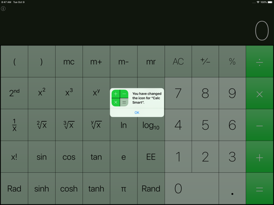 Calculator Smart iPad screenshot 8 - Utilities app