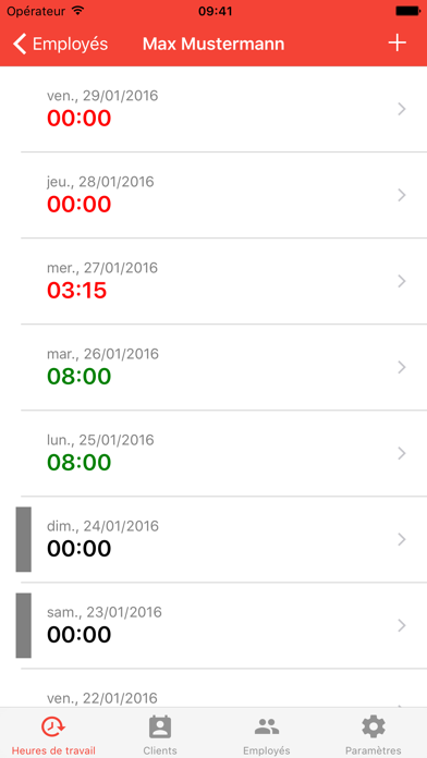 Screenshot #1 pour Time-in