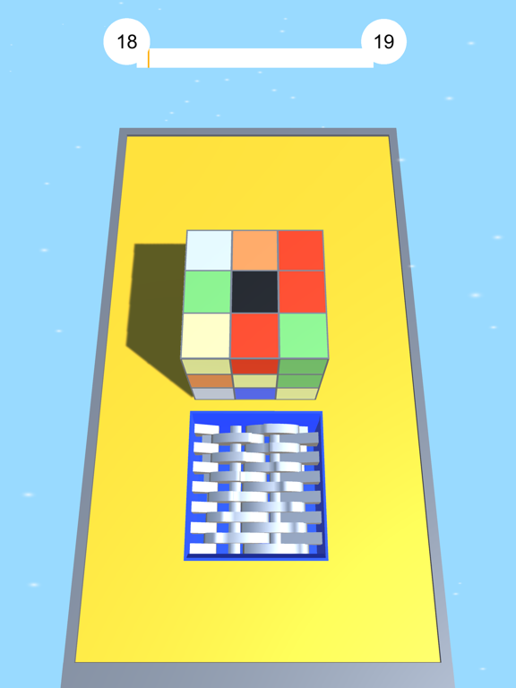 Shredder vs Cubes iPad screenshot