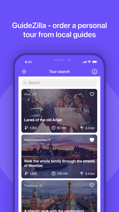 Screenshot #1 pour GuideZilla — Find Your Guide