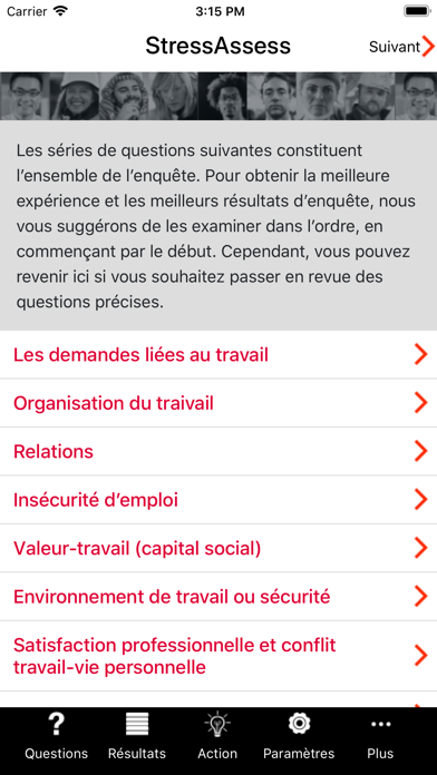 Screenshot #2 pour StressAssess