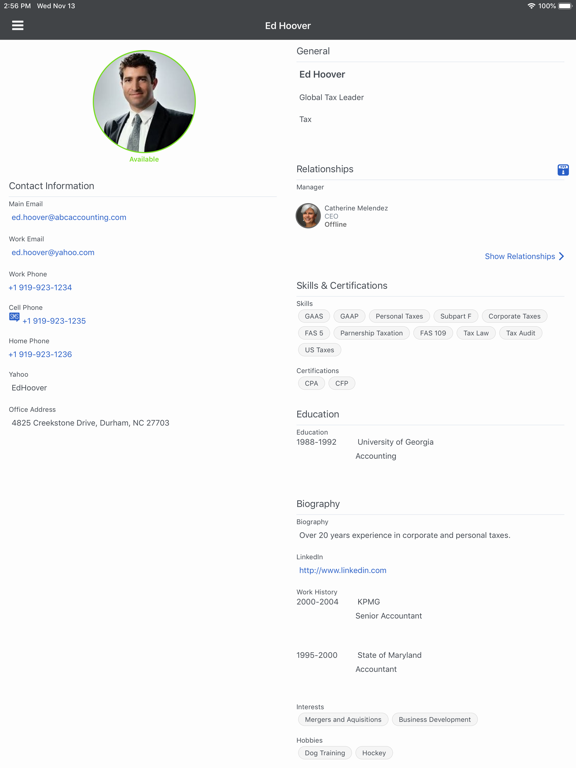 Screenshot #5 pour Genesys Cloud Collaborate