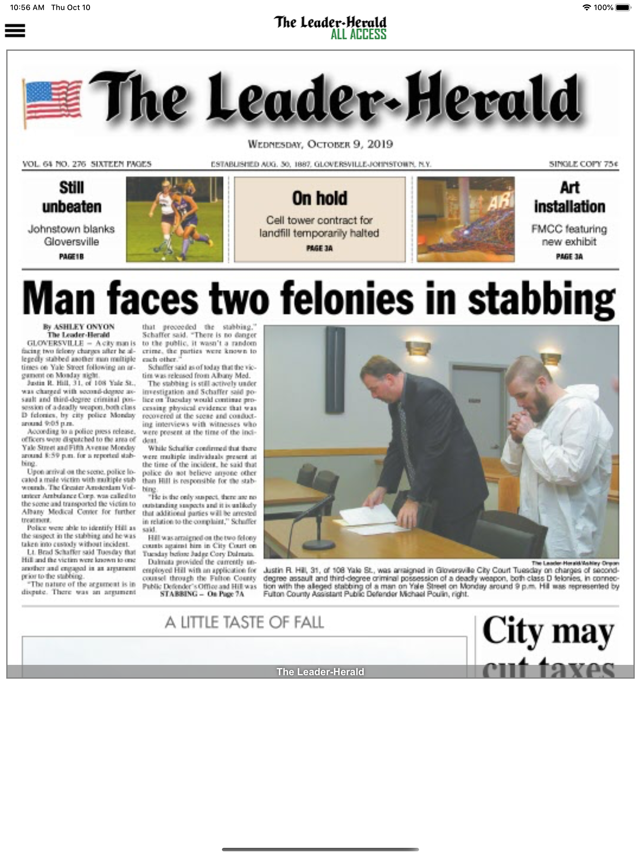 The Leader-Herald All Access