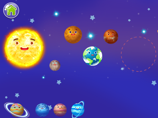 Kids Explore Planets & Space iPad app afbeelding 5