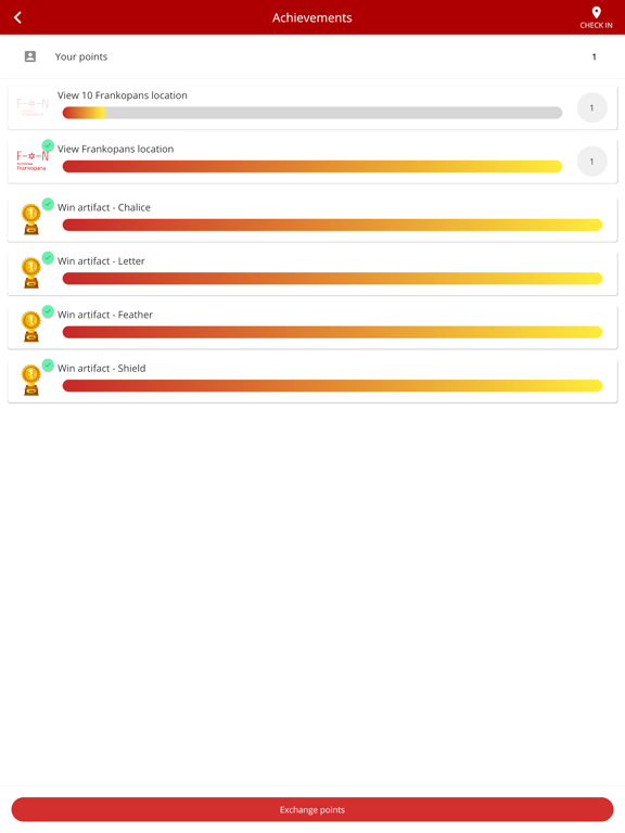 The Routes of the Frankopans iPad screenshot 5 - Education app
