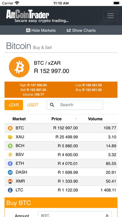 AltCoinTrader - Bitcoin Crypto screenshot 2