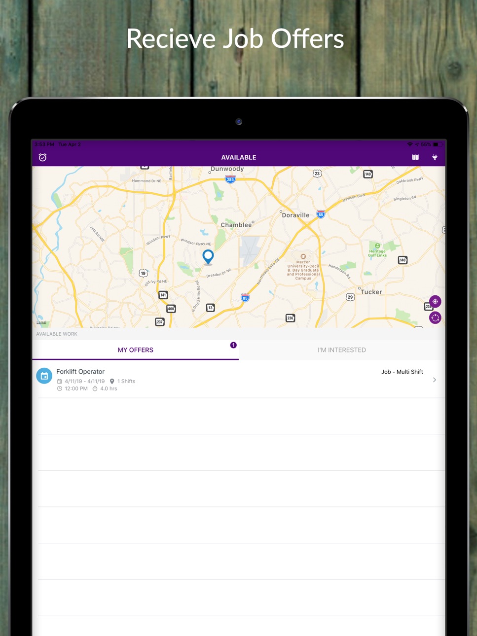 iPad screenshot