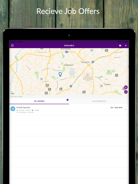 PrideStaff Edge iPad screenshot 3 - Productivity app