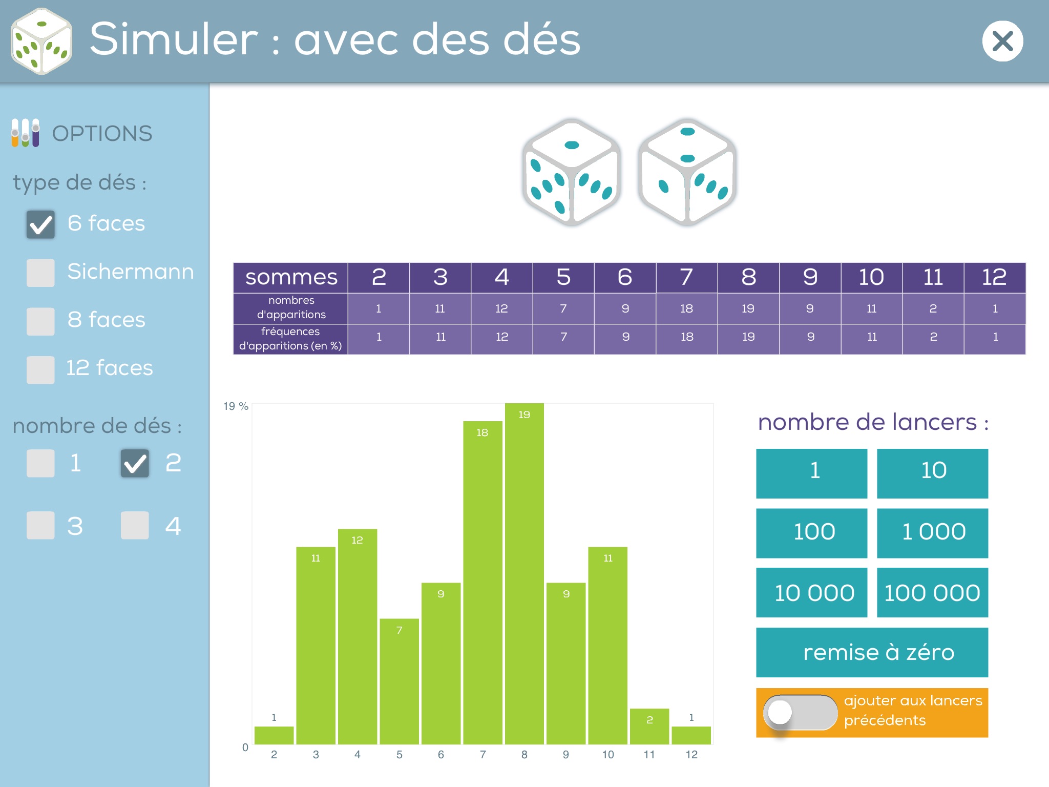 Probabilités screenshot 2