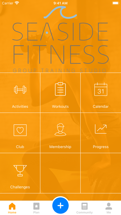 Screenshot #1 pour Seaside Fitness App