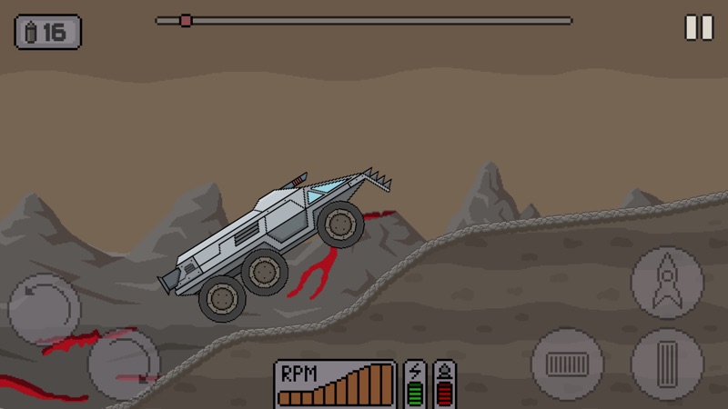 Death Rover: Space Zombie Rush screenshot 6