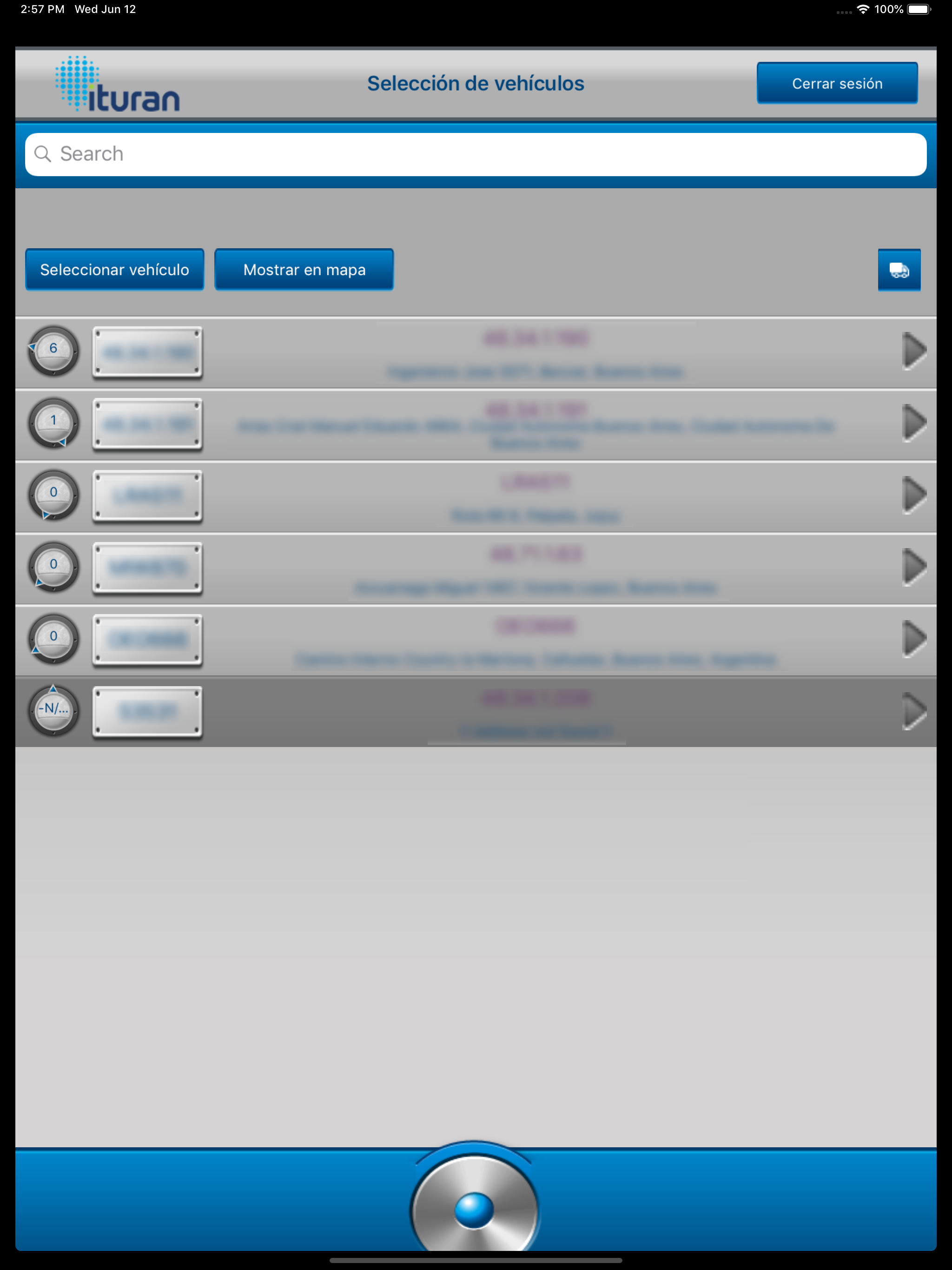 Ituran Argentina screenshot 9
