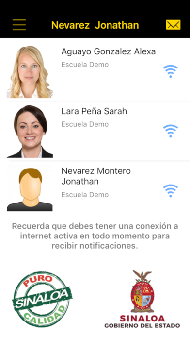 App screenshot