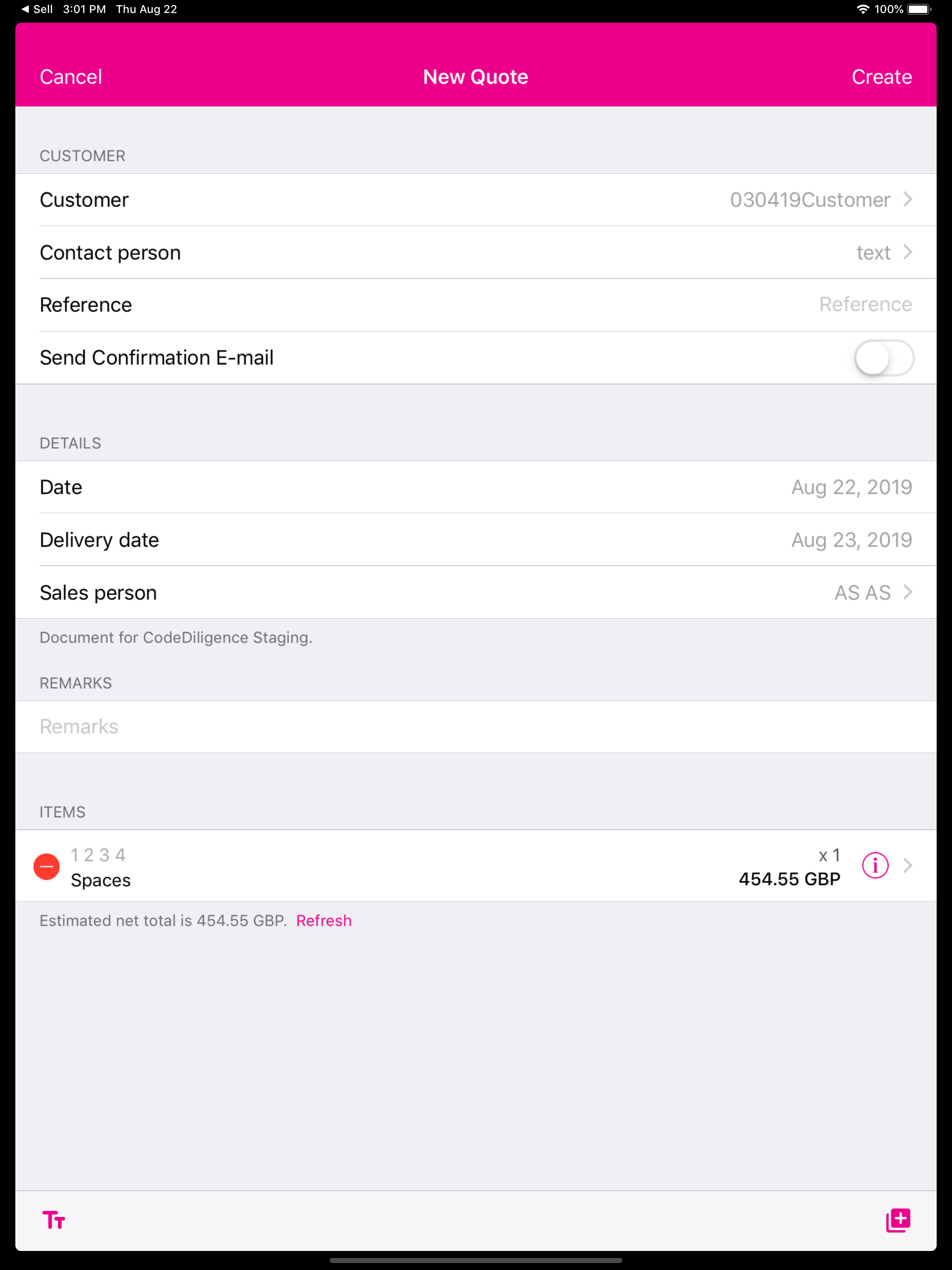 Sell for SAP Business One screenshot 16