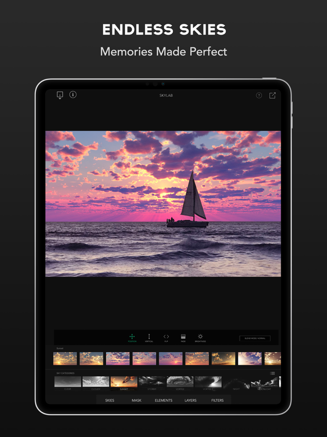‎SkyLab Photo Editor Screenshot