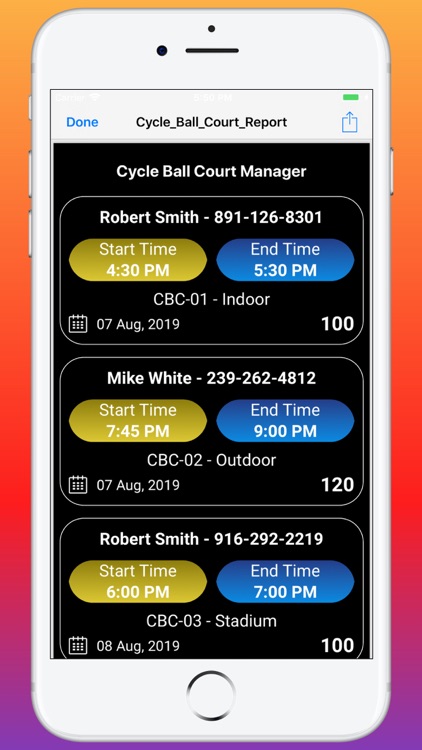 Cycle Ball Court Manager screenshot-7