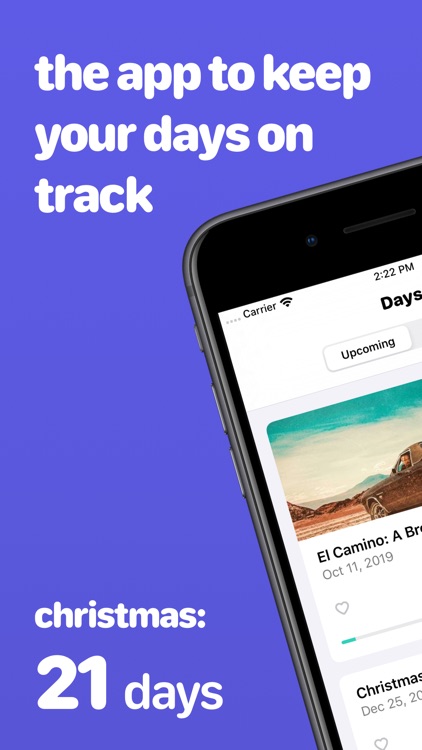 Days Ahead - Daily Countdown