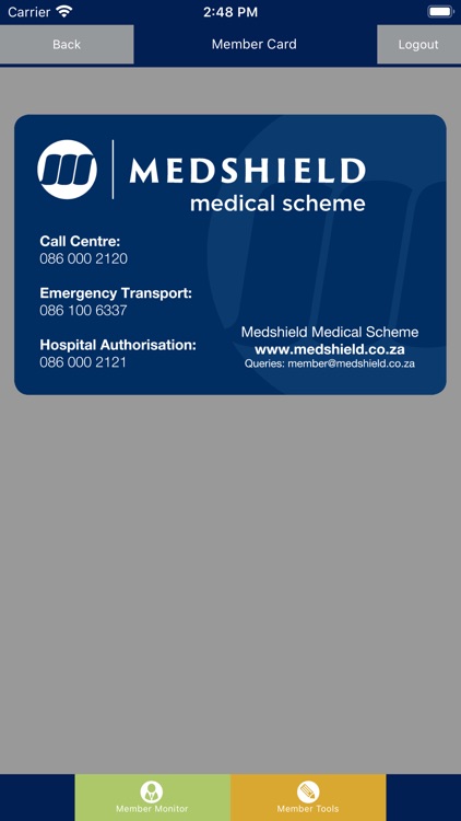 Medshield Member App
