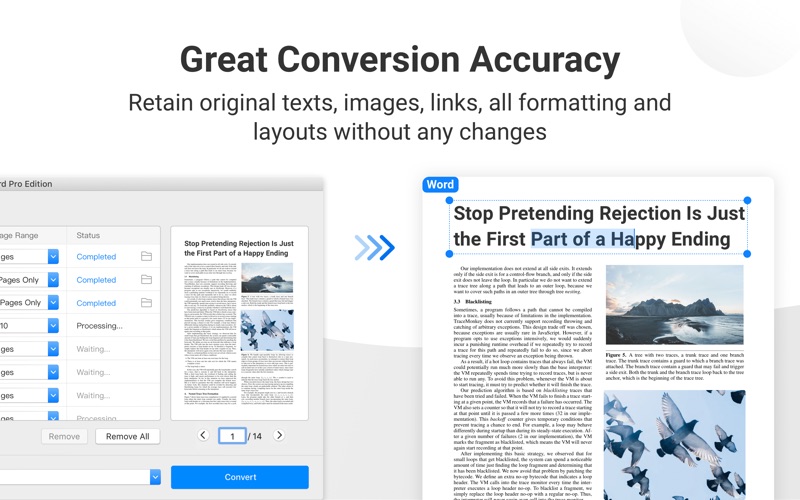 pdf to word pro for adobe pdfs iphone screenshot 2