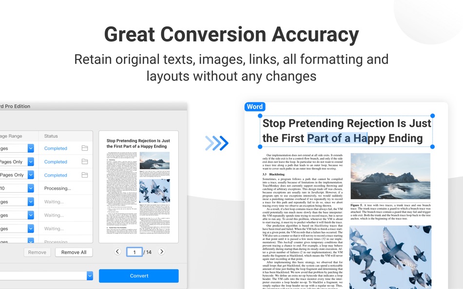 #2. PDF to Word Pro for Adobe PDFs (macOS) 由: PDF Technologies, Inc.